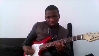 Solly Mahlangu  Siyabonga JesuWa Hamba Nathi cover by wizzypauligo Guiter [upl. by Anniken]