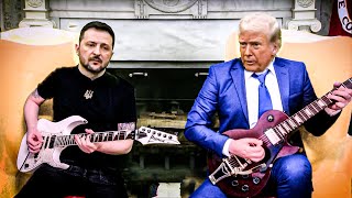 Trump vs Zelensky Guitar Battle Fan Made Video Edit [upl. by Romito]