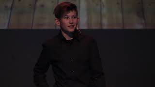 Cell Phone Addiction  Tanner Welton  TEDxLangleyED [upl. by Amilb]