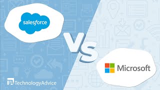 Salesforce vs Microsoft Dynamics CRM Comparison for 2021 [upl. by Anirdua]