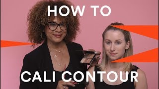 Tutorial How To Cali Contour With Smashbox [upl. by Cedric878]