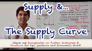 Y1 4 Supply and the Supply Curve [upl. by Garvy]