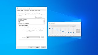 How to Increase Bass on Windows 10 Headphones and Speakers [upl. by Annaitsirk]