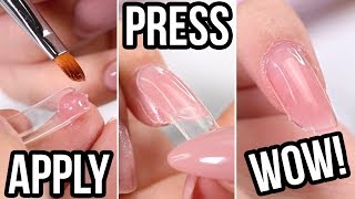 Easy PolyGel Nails Using Dual Forms [upl. by Lorin]