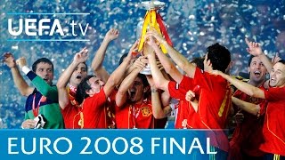 Spain v Germany UEFA EURO 2008 final highlights [upl. by Gipps95]