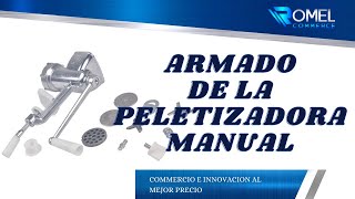 Armado de la peletizadora manual [upl. by Ysabel]