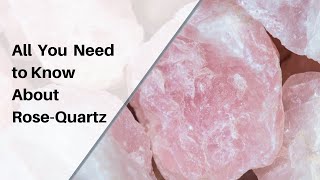 All you need to know about Rose Quartz amp how to use it [upl. by Fredella104]