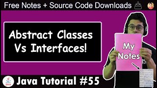 Java Tutorial Abstract Classes Vs Interfaces [upl. by Marlee]