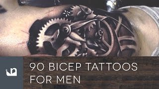 90 Bicep Tattoos For Men [upl. by Kyla]