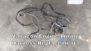 VW Vanagon Engine Wiring Harness Replacement [upl. by Ahs]