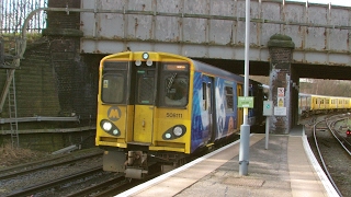 Half an Hour at 216  Birkenhead North Station 1022017  Class 507 508 terminus [upl. by Atinomar]