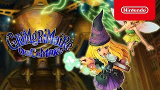 GrimGrimoire OnceMore  Academy Trailer  Nintendo Switch [upl. by Akimat]