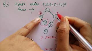 avl tree deletion in data structure  part1  HINDI  Lec84  DS  Niharika Panda [upl. by Eanore]