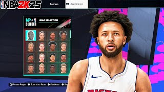 BEST CADE CUNNINGHAM FACE CREATION NBA 2K25 [upl. by Cyrillus21]