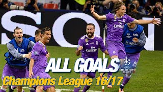 Cristiano Ronaldo Champions League Goals [upl. by Crispa859]