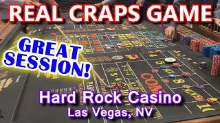 GOODBYE HARD ROCK  Live Craps Game 40  Hard Rock Casino Las Vegas NV  Inside the Casino [upl. by Hertzog]