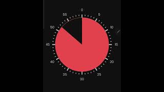 60 Seconds1 Minute Countdown Timer with clock ticking sound and Finish Bell [upl. by Anavoig]