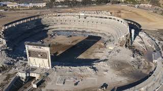 San Diego Stadium Demolition hyperlapse [upl. by Vharat]