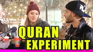 Holy Quran Experiment in New York City [upl. by Hayley67]