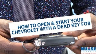 How To Open amp Start Your Chevrolet With A Dead Key Fob [upl. by Rann]