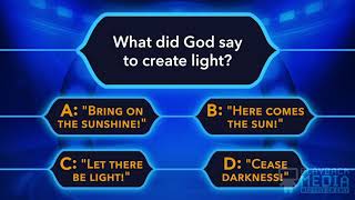 Creation Bible Trivia Game for Kids [upl. by Ydollem]