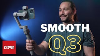 SMOOTHQ3 Unboxing Setup and Gimbal Filming Modes [upl. by Marley]