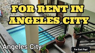 APARTMENT RENTALS IN ANGELES CITY PHILIPPINES [upl. by Ecahc364]