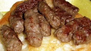 Domaci cevapi Recept [upl. by Imailiv]