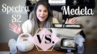 SPECTRA S2 VS MEDELA  BREAST PUMP FULL COMPARISON AND REVIEW  2020 [upl. by Fabrice]