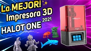 La MEJOR⚡ IMPRESORA 3D de RESINA 2021  SUPER Creality HALOT ONE  TODO al INSTANTE [upl. by Lapointe]