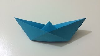 COMO HACER UN BARCO DE PAPEL TUTORIAL PAPIROFLEXIA ORIGAMI [upl. by Harlow]