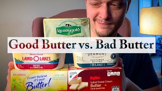 Choosing Healthy Butter  Margarine vs Cultured vs Pastured vs Regular [upl. by Niletak]