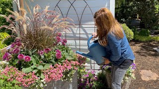 How I Fertilize Flowers and Vegetables 🌿🌺💦 Garden Answer [upl. by Shing858]