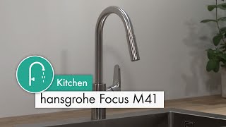 hansgrohe Focus M41 kitchen faucets [upl. by Sert349]