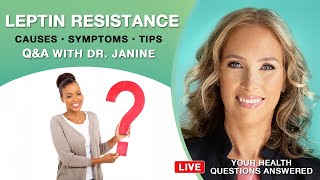 Leptin Resistance  Causes Tips amp Symptoms of Leptin Resistance  Dr J9 [upl. by Lalita]