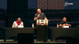 Masvidal vs Diaz UFC 244 press conference best bits [upl. by Edsel]