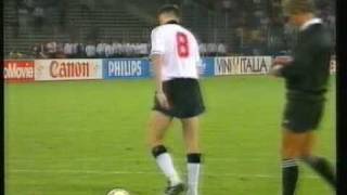 England v Germany penalties 1990 World Cup semifinal [upl. by Sirovat]