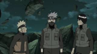 Tobi vs Naruto Kakashi Gai and Killer Bee YouTube [upl. by Fauver]