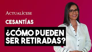 Retiros parcial cesantías documentos válidos para el trámite [upl. by Yznil]