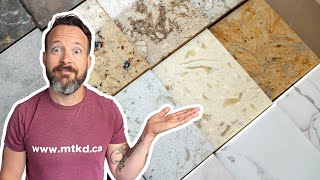 QUARTZ vs GRANITE  How To Choose A Countertop in 2023 [upl. by Hatty]