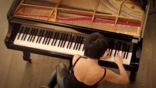 Yuja Wang plays Schumanns quotThe Smugglerquot on a Steinway Spirio [upl. by Ahsikyt]