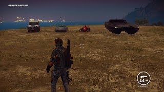 Just Cause 3 LOCATIONS OF RARE VEHICLES Squalo X7 Weimaraner W3 Verdeleon 3 Mugello Farina Duo [upl. by Anilecram523]