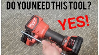 Milwaukee M18 Brushless Threaded Rod Cutter Review [upl. by Enilrem]