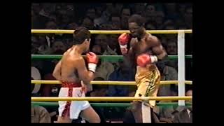 Azumah Nelson vs Juan Laporte [upl. by Rheinlander]