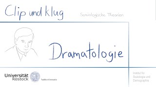 Soziologische Theorien Erving Goffman  Dramatologie [upl. by Radmilla]