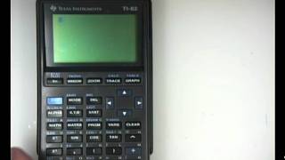 TI 82 Calculator Statistics Tutorialmp4 [upl. by Zolner]