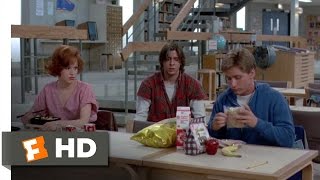 The Breakfast Club 68 Movie CLIP  Lunchtime 1985 HD [upl. by Healey]