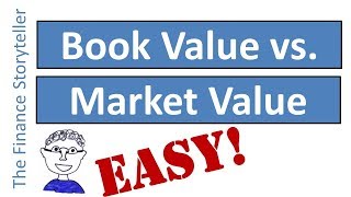 Book Value vs Market Value of Shares [upl. by Lyrad]