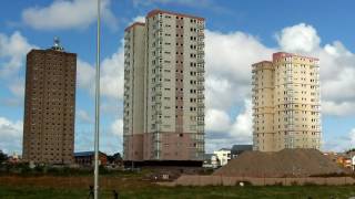 Blackpools iconic tower blocks demolition on Sunday 31st July [upl. by Raynah]