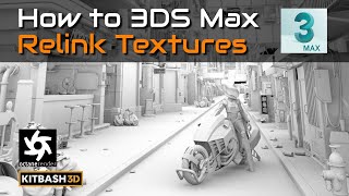 How to Relink Textures in 3DS Max [upl. by Aihcsrop]